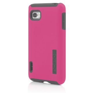 Incipio LGE 199 DualPro for LG Optimus F3   Retail Packaging   Cherry Blossom Pink/Charcoal Gray: Cell Phones & Accessories