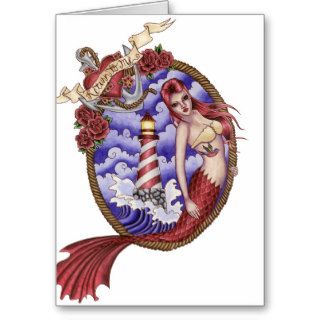 Mina   Tattoo Mermaid Card