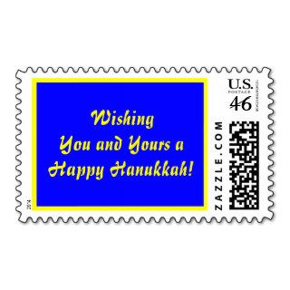 Wishing You a Happy Hanukah Stamp