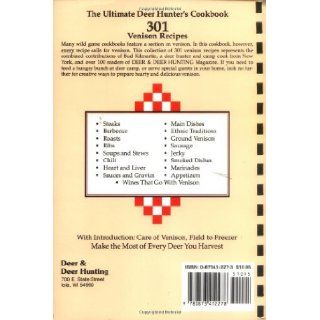 301 Venison Recipes: The Ultimate Deer Hunter's Cookbook: Deer & Deer Hunting Staff: 9780873412278: Books