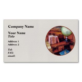 Education   Professor's Office Business Card Template