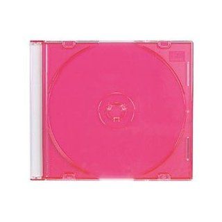 50 SLIM RED Color CD Jewel Cases: Electronics