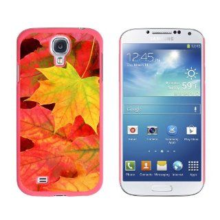Graphics and More Fall Leaves Leaf Snap On Hard Protective Case for Samsung Galaxy S4   Non Retail Packaging   Pink: Cell Phones & Accessories