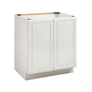 Heartland Cabinetry 30 in. Base Cabinet Full Height Doors in White 8002404P