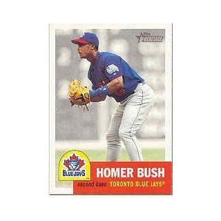 2002 Topps Heritage #222 Homer Bush: Sports Collectibles