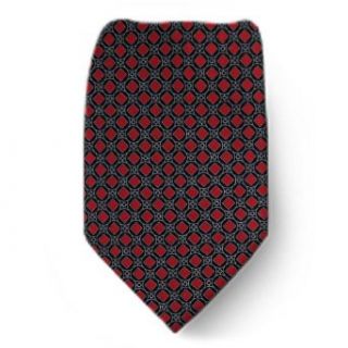 DKNY 245   Black   Red   D.K.N.Y. Designer Silk Necktie at  Mens Clothing store: Dkny Tie