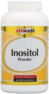 Vitacost Inositol Powder    730 mg per serving   8 oz (227 g) Health & Personal Care