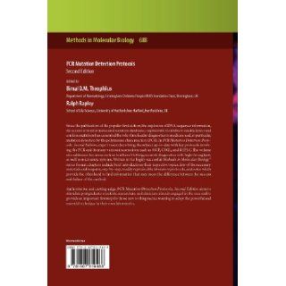 PCR Mutation Detection Protocols (Methods in Molecular Biology) (9781607619468): Bimal D.M. Theophilus, Ralph Rapley: Books