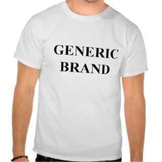 generic brand t shirts