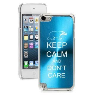 Apple iPod Touch 5th Generation Light Blue 5B1366 hard back case cover Keep Calm and Don't Care Honey Badger: Cell Phones & Accessories