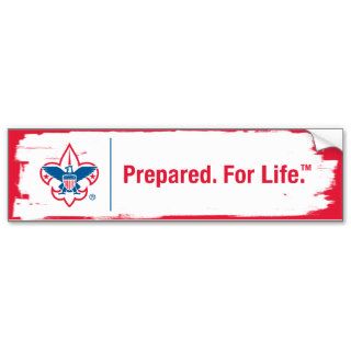 Prepared. For Life Bumper Sticker