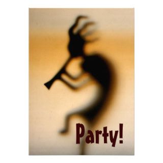 Kokopelli Funny Party Invitation