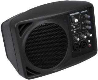 Mackie SRM150 5.25 Inch Compact Active PA System, Black: Musical Instruments