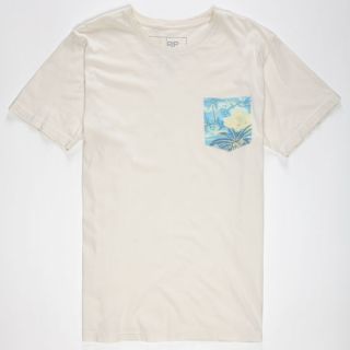 Discovery Mens Pocket Tee White In Sizes Large, X Large, Medium, Small