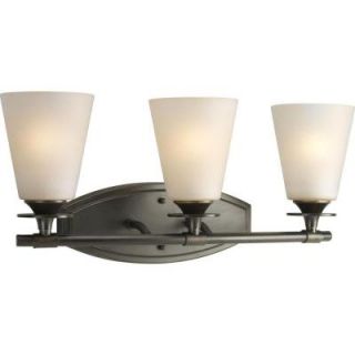 Progress Lighting Cantata Collection Forged Bronze 3 light Vanity Fixture P3248 77