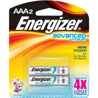 AAA Advanced Lithium Battery Retail Pack   2 Pack Electronics
