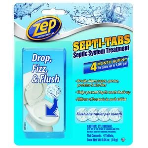 ZEP Septi Tab Septic Tank Treatment (Case of 12) ZUSEPT4