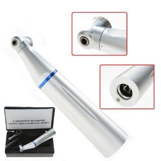 Tosi Dental Inner Water Spray Push Button Low Speed Contra Angle Color Silver: Health & Personal Care