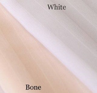 COMFORTWILL TONE ON TONE WHITE STRIPE HOTEL CASINO RESORT PILLOWCASES JUMBO QUEEN, 44x40, 3" Hem (4 PILLOWCASES). "SHIPPED IN 1 TO 2 BUSINESS DAYS UNLESS THERE IS A PROBLEM". : Other Products : Everything Else