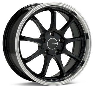 18x8.5 Enkei Tenjin (Black w/ Machined Lip) Wheels/Rims 5x100 (478 885 8045BK): Automotive
