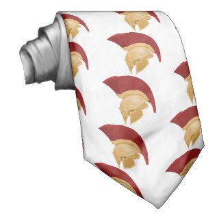 Spartan or Trojan helmet Neckties