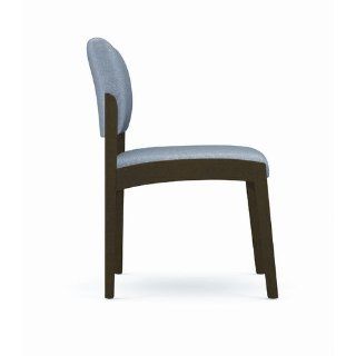 Lenox Armless Guest Chair Fabric: Axis   Denim, Frame Finish: Black, Arms: Not Included : Reception Room Chairs : Office Products
