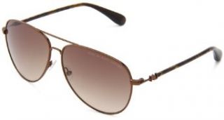 Marc by Marc Jacobs Womens MMJ 299/S MMJ299S Aviator Sunglasses,Brown Frame/Brown Gradient Lens,One Size: Clothing