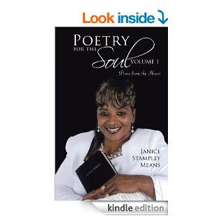Poetry for the Soul Volume 1  Prose from the Heart eBook Janice Stampley Means Kindle Store
