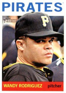 2013 Topps Heritage MLB Trading Card # 282 Wandy Rodriguez Pittsburgh Pirates: Sports Collectibles