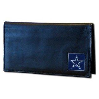 Dallas Cowboys NFL Checkbook Cover in a Window Box : Sports Fan Wallets : Sports & Outdoors