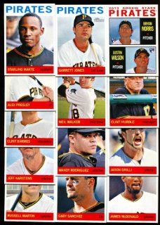 2013 Pittsburgh Pirates Topps Heritage Baseball Complete Mint 13 Basic Card Team Set: Sports Collectibles