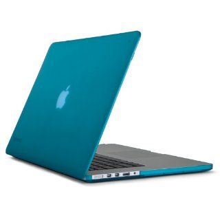 Speck Products SeeThru Satin Soft Touch, Hard Shell Case for MacBook Pro with Retina Display 15 Inch, Peacock Blue (SPK A1503): Computers & Accessories