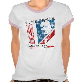 Winston's Bar, London (worn look) T Shirt