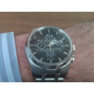 Tissot Couturier Automatic Chronograph Black Dial Men's Watch #T035.627.11.051.00 at  Men's Watch store.