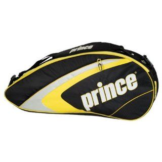 Prince Rebel Triple Tennis Bag (Yellow/Black) : Sports & Outdoors