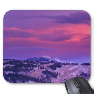 NA, USA, Wyoming, Yellowstone NP, Lamar Valley Mouse Pads