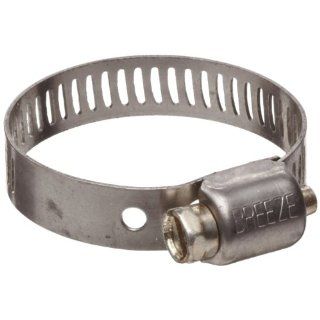 Dixon MH Series Stainless Steel 201/301 Miniature Worm Gear Hose Clamp, 1/2" Min Clamp ID, 29/32" Max Clamp OD, 5/16" Band Width, Pack of 10: Industrial & Scientific