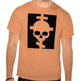 russia skull christian symbol god only knows tee shirts