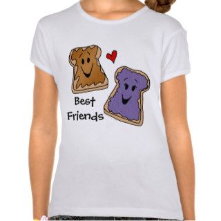 Best Friends, Peanut Butter Jelly Cartoon T Shirt