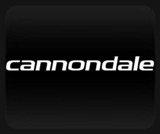 Cannondale White Sticker Decal Automotive