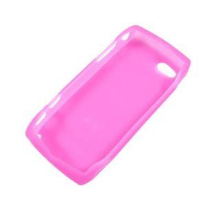 Silicon Skin Hot Pink Rubber Soft Cover Case for Sharp Sidekick LX 2009 [WCJ112]: Cell Phones & Accessories