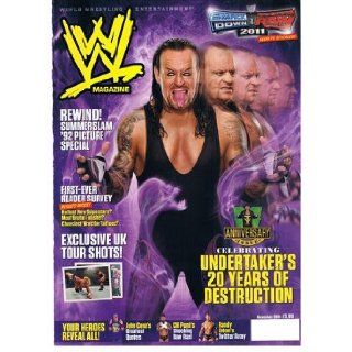 WWE Magazine November 2010   Free RAW Wristband   Anniversary Issue   Smackdown VS. Raw 2011 Secrets: Tony Romando: Books