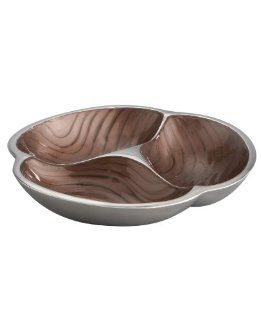 Nambe Earth Pinon 6 Ounce Relish Dish, 8 1/4 Inch by 1 1/2 Inch Kitchen & Dining