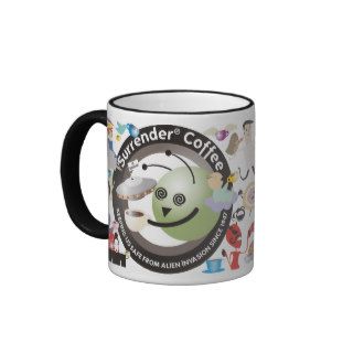 Everybody's drinking coffee super mug