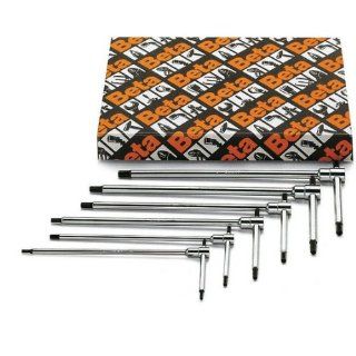 Beta 951TX/S11 T Handle Torx Socket Wrench Set, 11 Pieces ranging from T8 to T50 in box, with Chrome Plated: Industrial & Scientific
