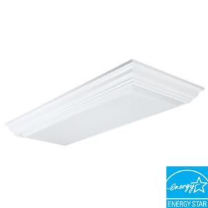 Lithonia Lighting 4 Ft Wraparound Lens Fluorescent Fixture