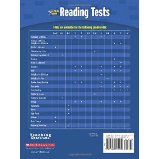 Scholastic Success With Reading Tests, Grade 5 (Scholastic Success with Workbooks: Tests Reading) (9780545201094): Scholastic: Books