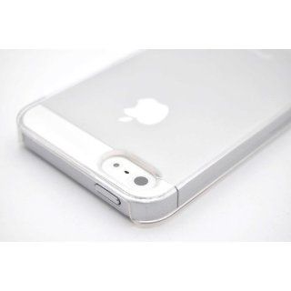 Wydan Premium One Piece Crystal Clear Ultra Thin Hard Case for iPhone 5 5S Transparent Cover [Wydan Branded Packaging & Case]: Cell Phones & Accessories