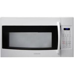 Samsung 1.9 cu. ft. Over the Range Microwave in White with Sensor Cooking DISCONTINUED SMH1927W