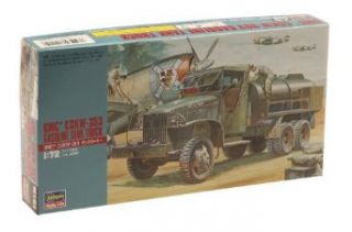Hasegawa 1/72 GMC CCKW 353 Gas Truck: Toys & Games